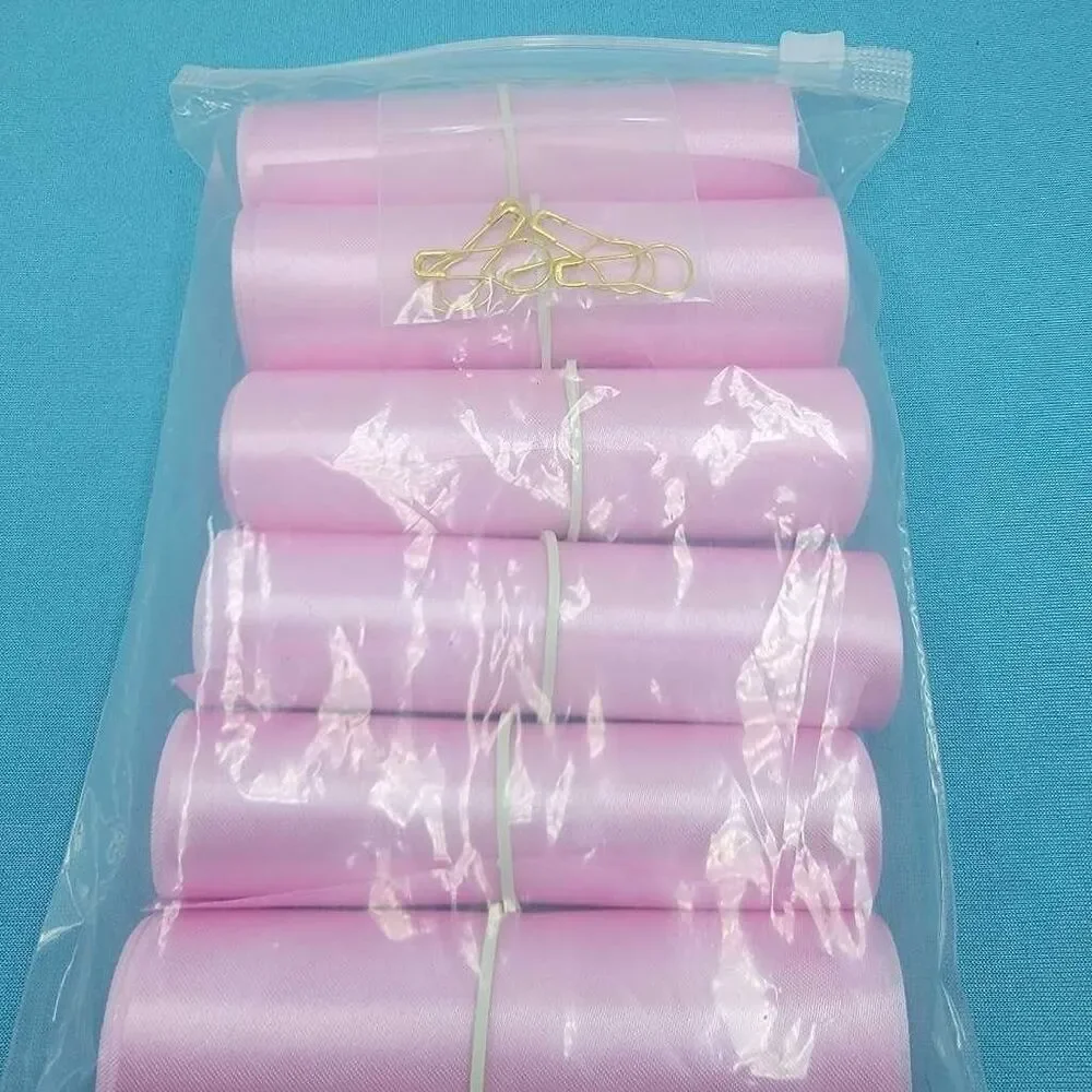 Pink Reserved Sashes Baby Shower Bridal Wedding Party Decorations Chair Seat 6